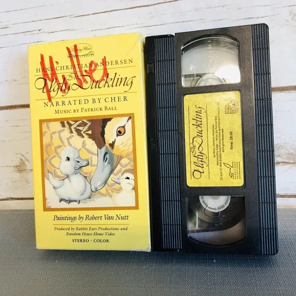 THE UGLY DUCKLING HANS CHRISTIAN ANDERSEN VHS Home Video Tape - Picture 1 of 6
